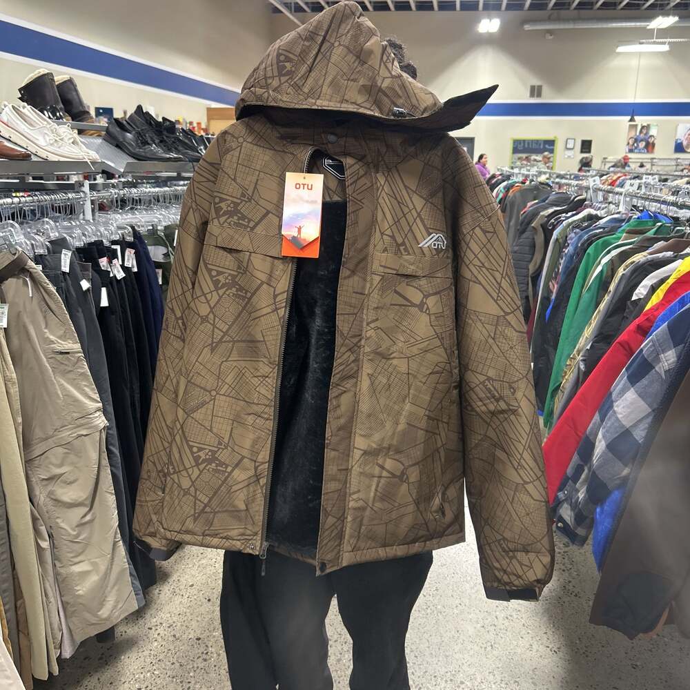 OTU Men's Camouflage Waterproof Windproof Winter Snow Hunting Jacket